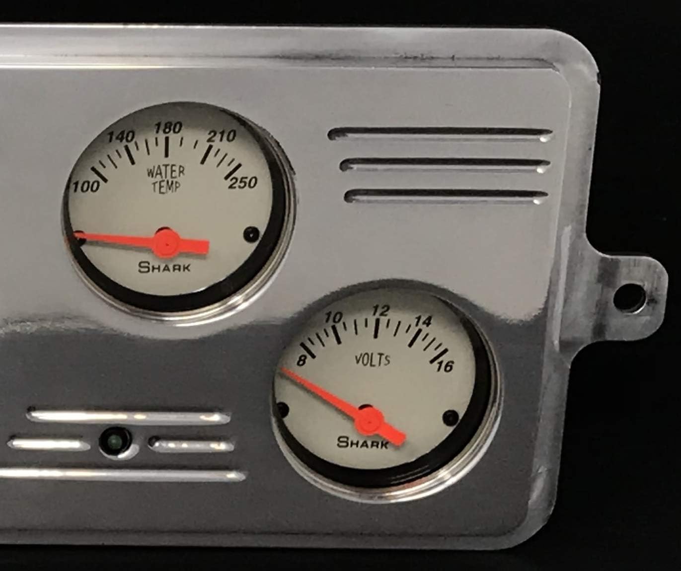 1939 Chevy Car 5 Gauge Dash Cluster Rear Mount Panel Programmable