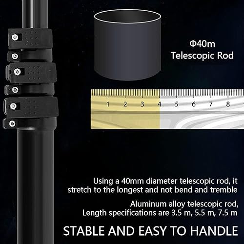 Miniatura 5 de Limpieza de paneles fotovoltaicos solares eléctricos (doble cabeza), cepillo de limpieza de paneles solares (extensible), poder de limpieza fuerte,