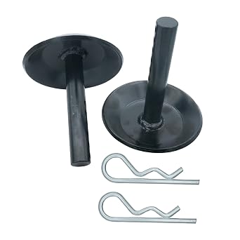 69212 Quick Release Skid Shoes for Warn 50in Heavy-Duty Plow Skid Feet -2 Pack