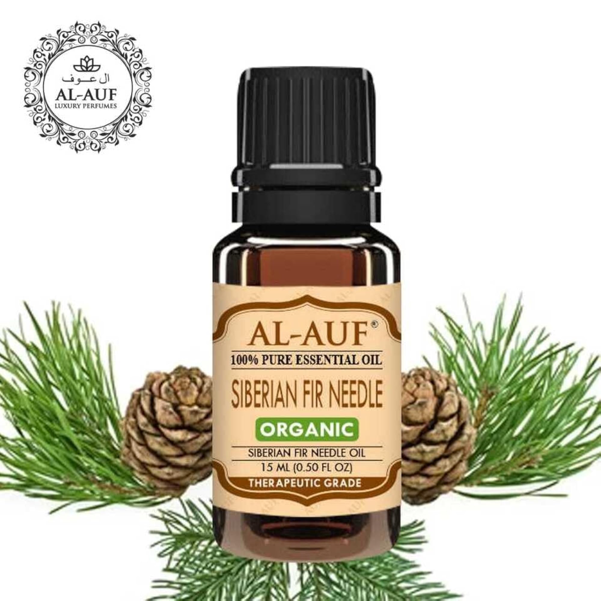 100% Pure Essential Therapeutic Natural Siberian Fir Needle Oil, 15ML