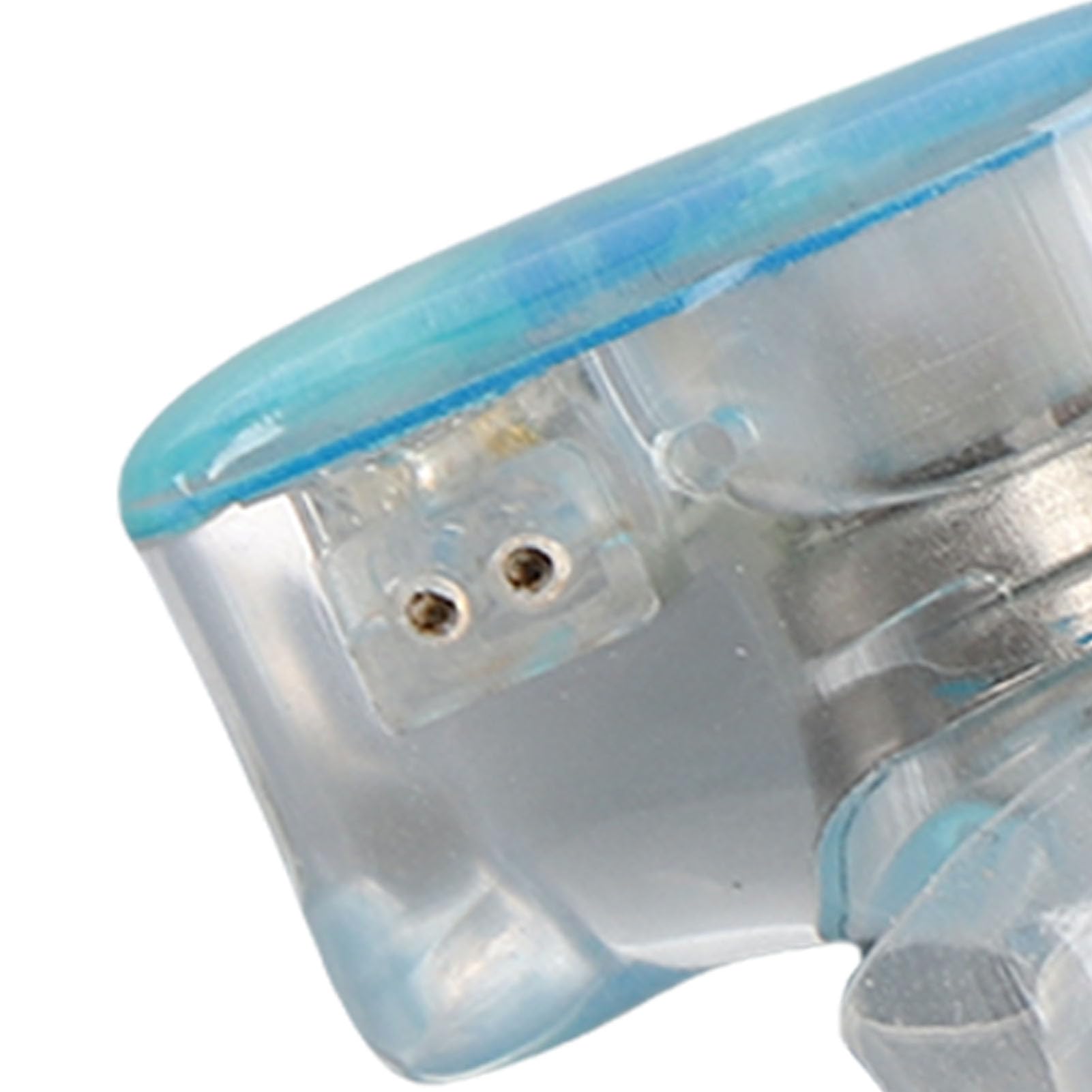 IEM-Ohrhörer mit Angenehmem, Ausgewogener HiFi-Armatur, Geräuschunterdrückung, 3,5-mm-Stecker und 1,2 M Kabel, für Musiker, Sänger, Bühnen, Studios (hellblau)