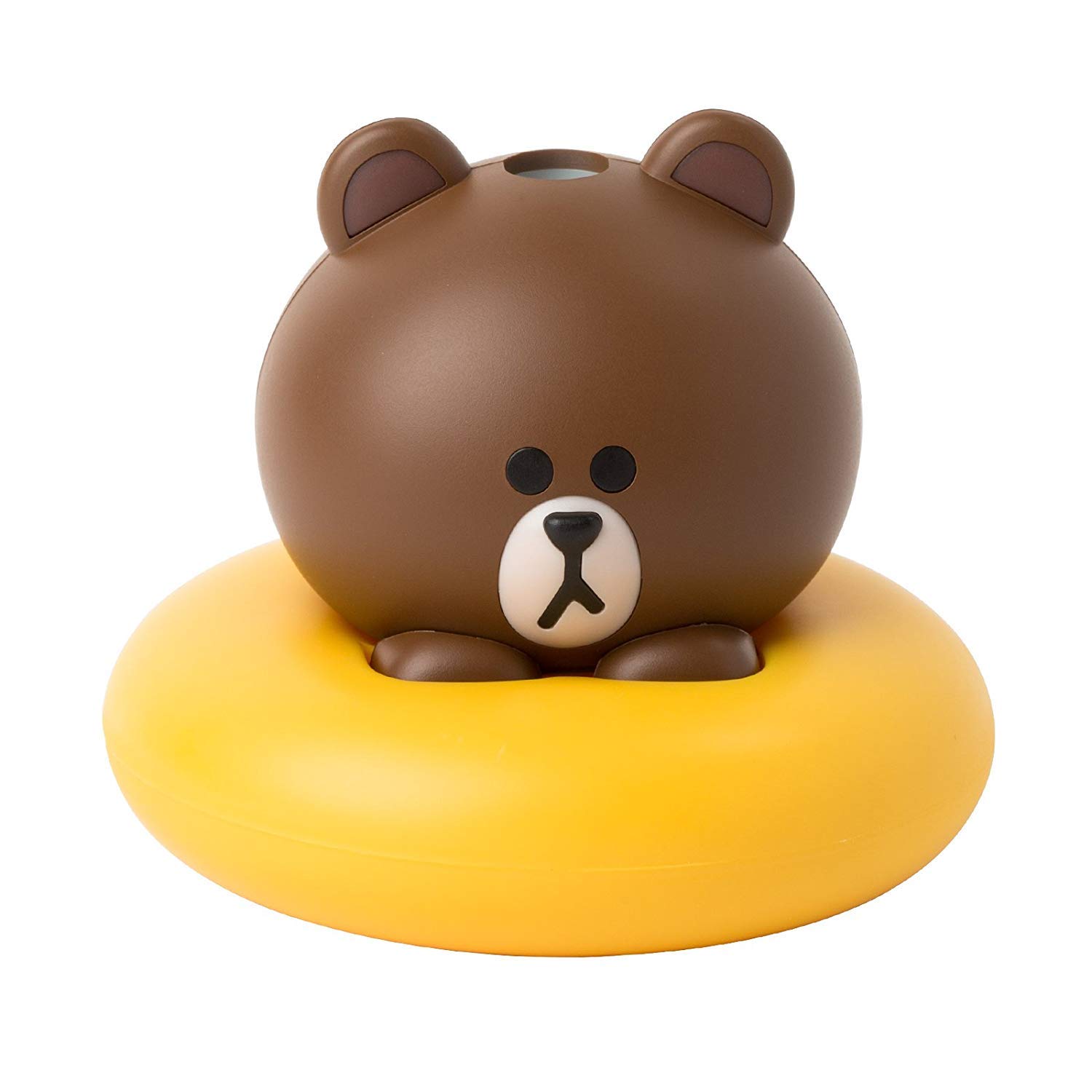 Amazon | LINE FRIENDS USB加湿器 ブラウン | LINE FRIENDS | 加湿器用