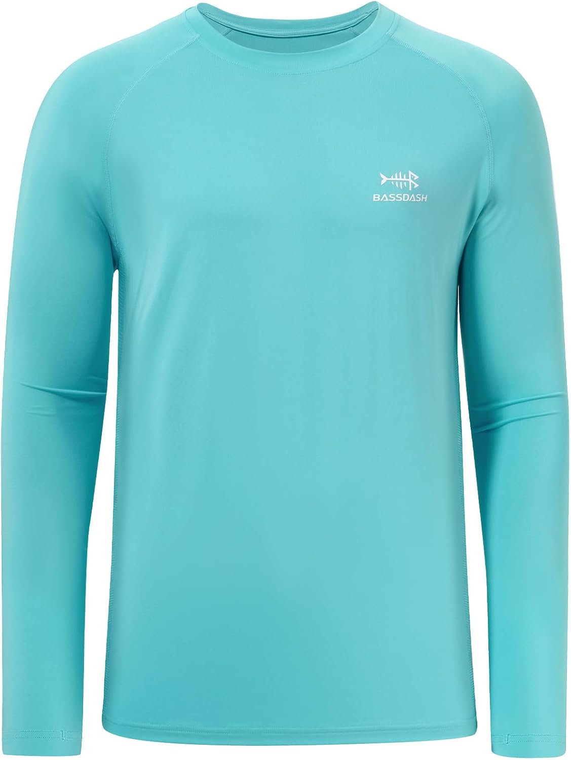 BASSDASH Men’s Fish Graphic UPF 50+ Long Sleeve Fishing Shirts Sun Protection Breathable Moisture Wicking T-Shirt - Image 5