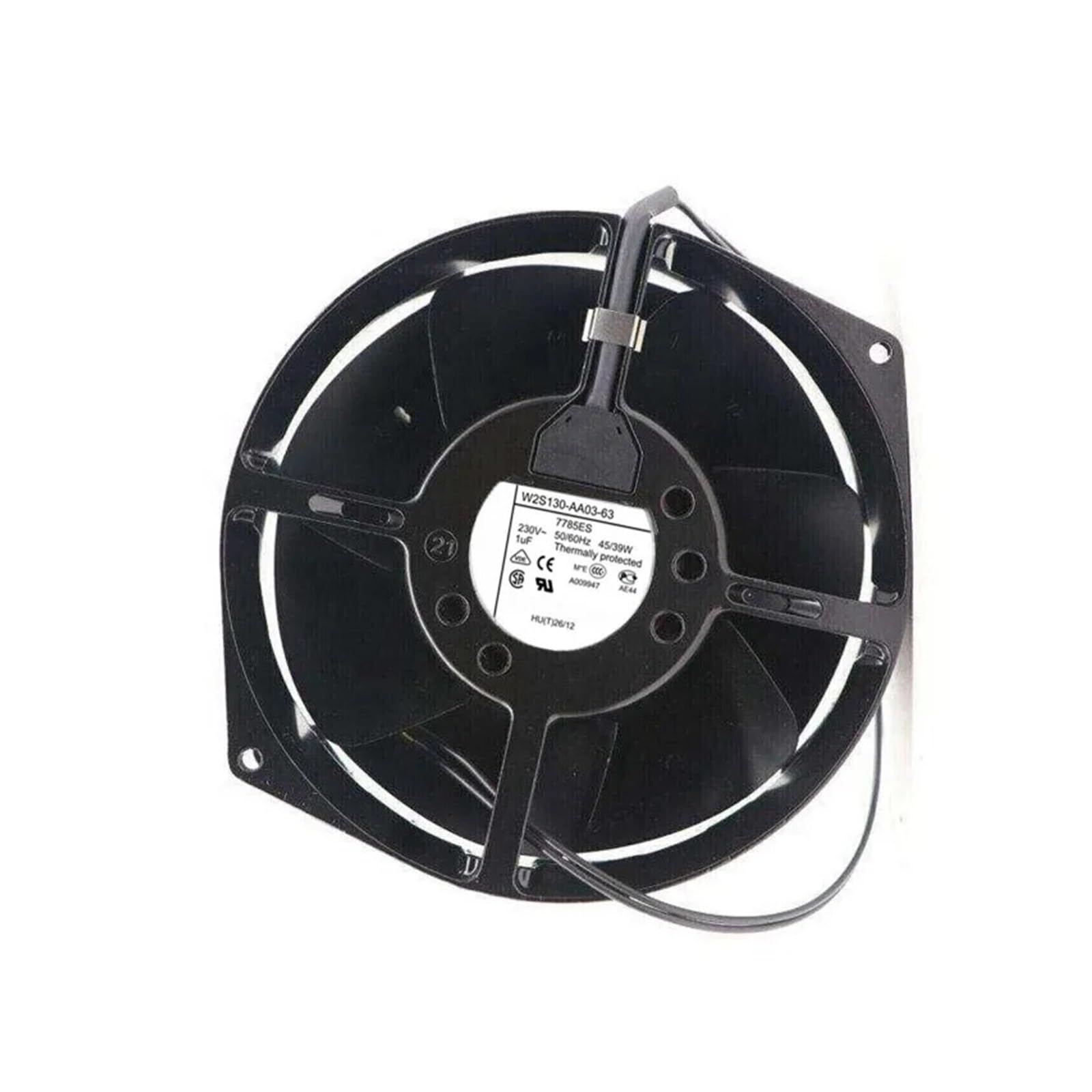 Ventilateur 230 V M2S052-CA à grand flux pour refroidissement industriel