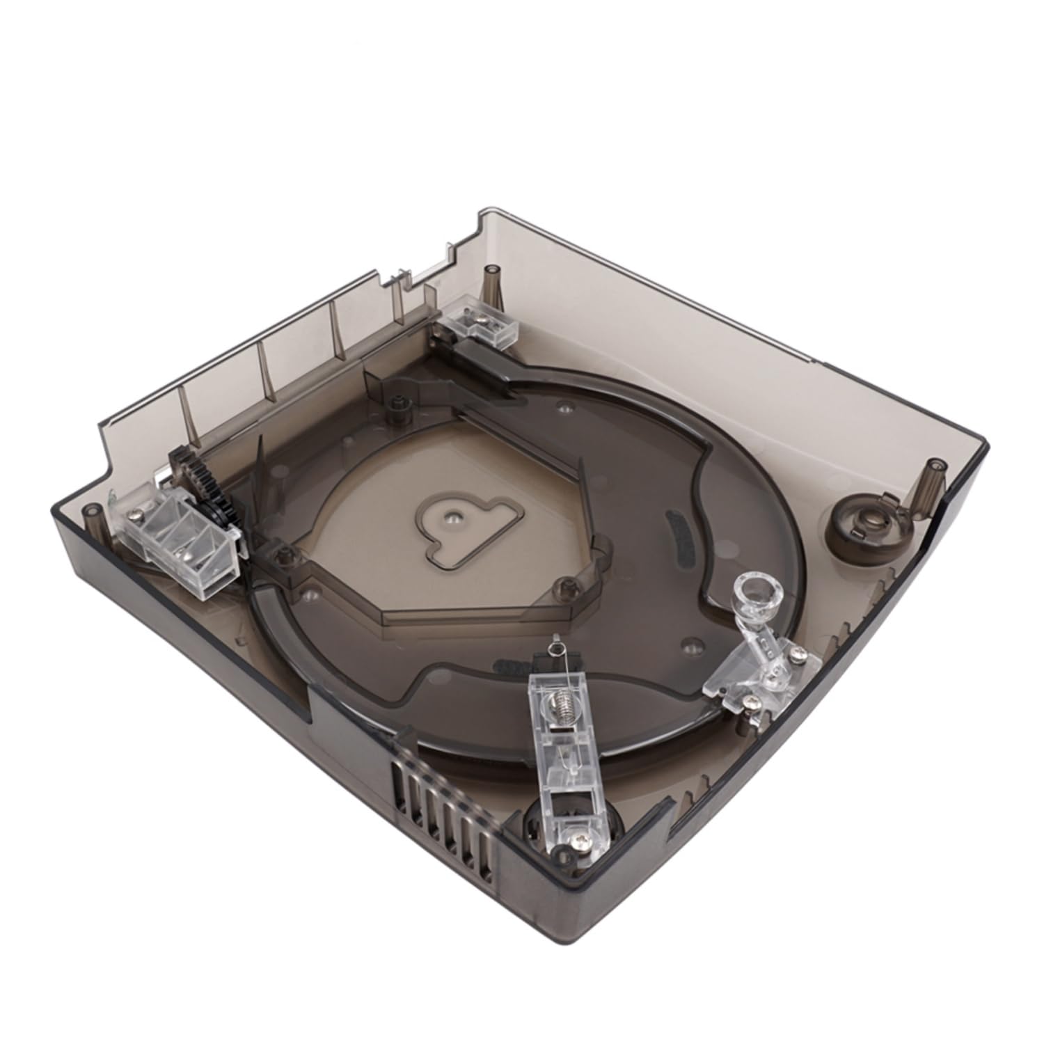 BITFUNX SEGA Dreamcast Guscio di ricambio, custodia protettiva trasparente per console di gioco SEGA Dreamcast
