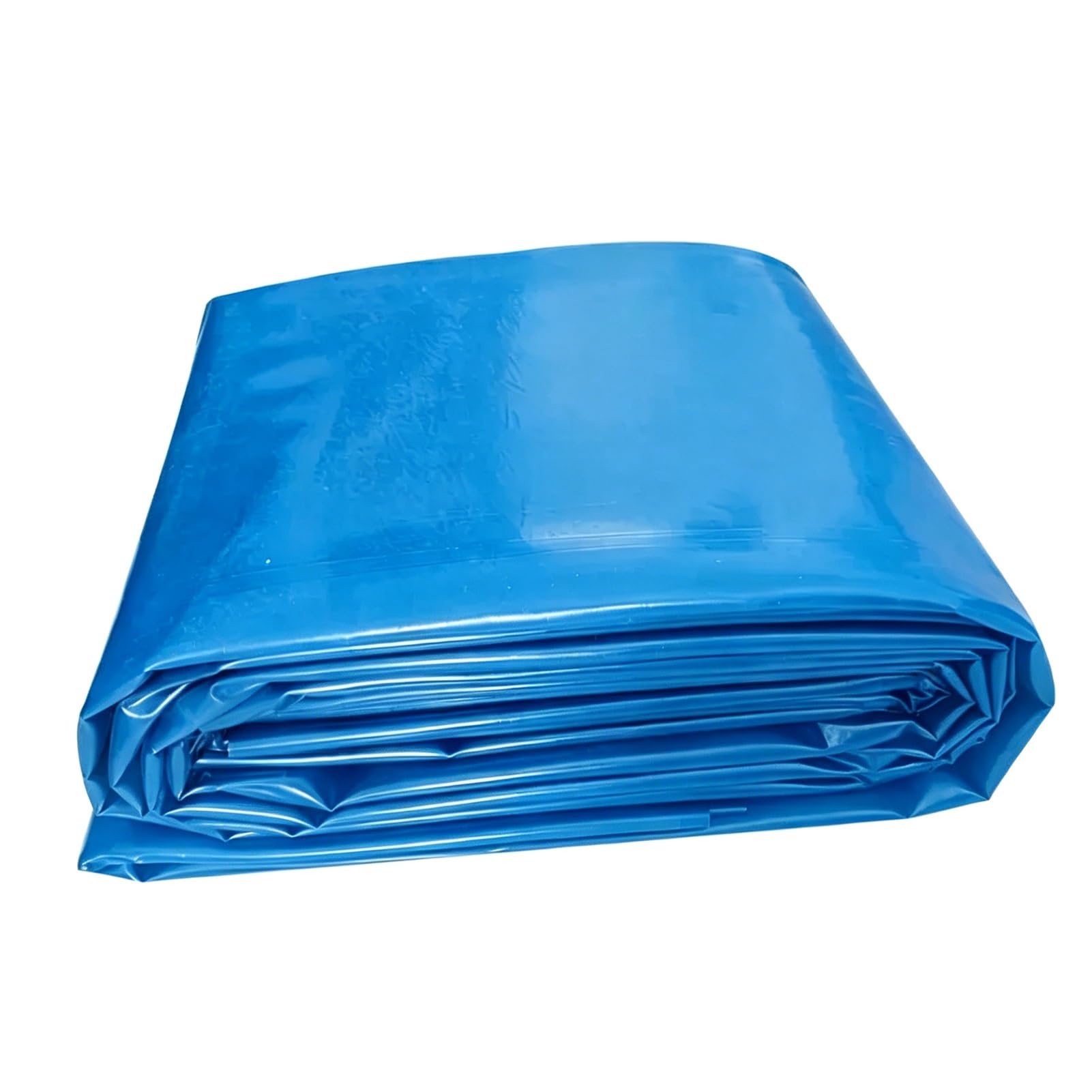 Yopappol Reinforced Blue Pond Skin, 2x4m 3x5m 5x6m 6x10m Puncture Resistant Pond Liner, Heavy Duty HDPE Waterproof Membrane for Large Koi Ponds, Reservoirs & Aquatic Plants(8x10m(26.2x32.8ft))
