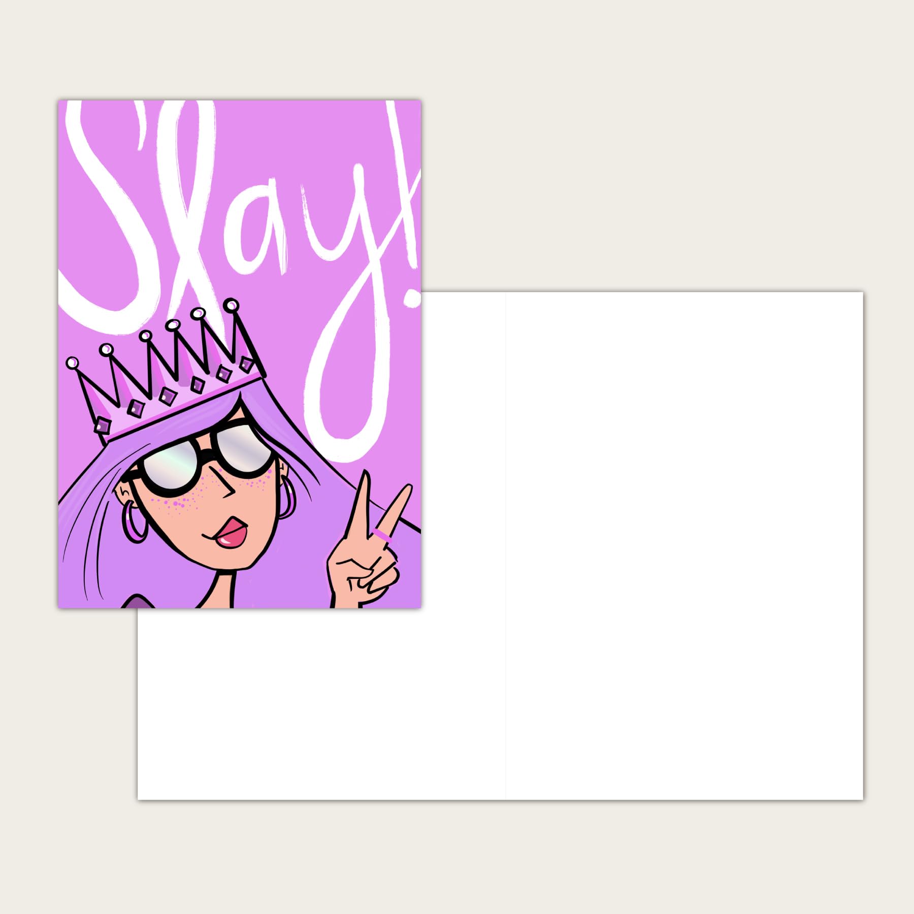 23rd Birthday Card For Women - Birthday Girl - Happy Birthday Cards For 23 Year Old Woman Daughter Sister Granddaughter Cousin Niece, 145mm X 145mm