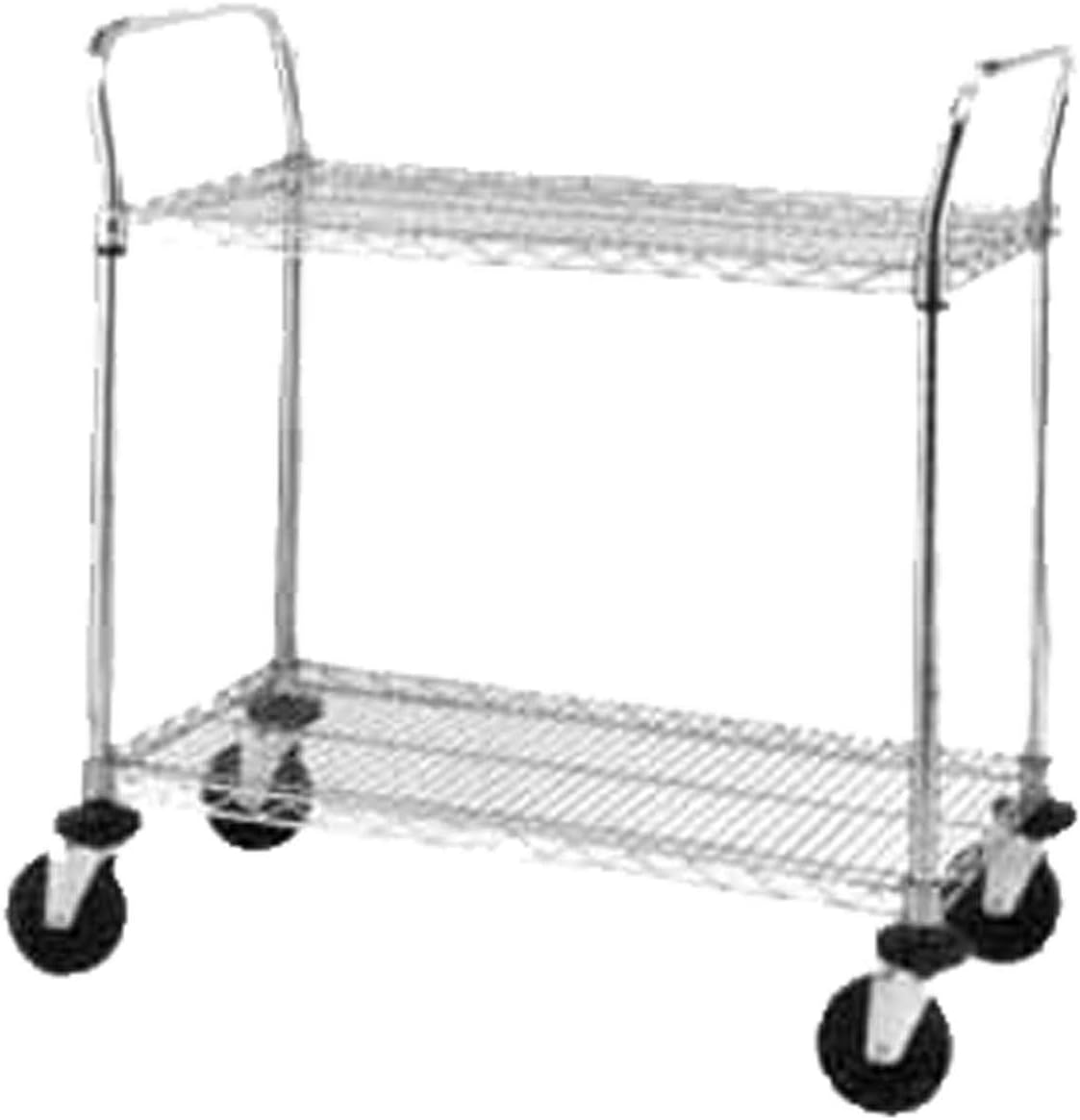 Metro SP Series S/S 24 x 48" Cart w/ 2Wire Shelves Amazon.ca