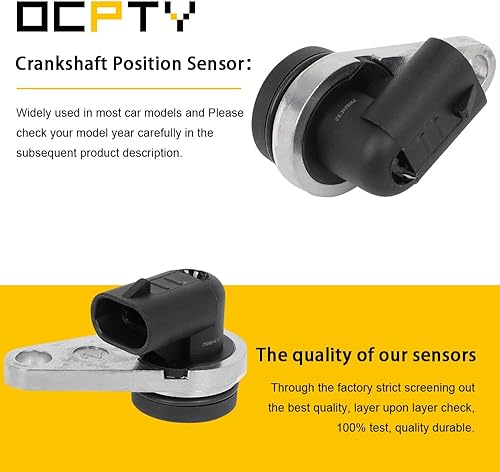 Miniatura 60 de OCPTY PC553 Sensor de manivela Sensor de posición del cigüeñal apto para Buick Lacrosse/Regal/Verano, para Chevy Captiva
