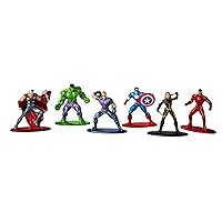 Jada Toys - Marvel Avengers Diorama Pack, set da 6 pezzi