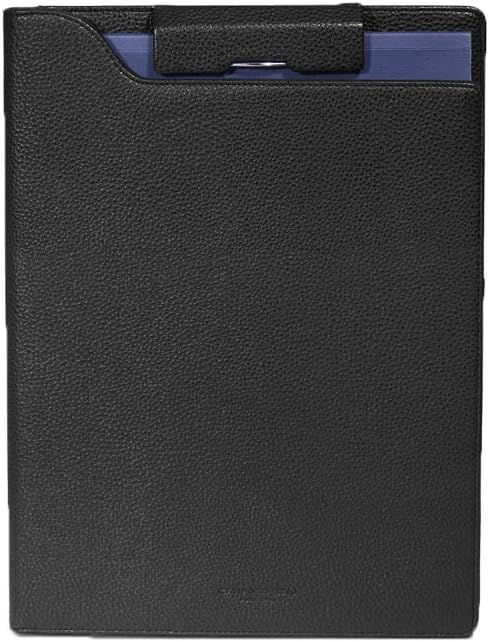 Campo Marzio PER004-BK Clipboard, A4, New Portfolio with Clip, Black