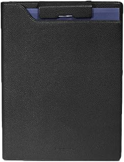 Campo Marzio PER004-BK Clipboard, A4, New Portfolio with Clip, Black