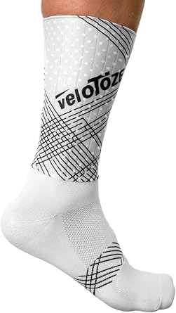 veloToze Aero Sock for Bike Racing - Advanced Aero Fabric, UCI Compliant, for Aerodynamic Advantage in Bike Races and ITT