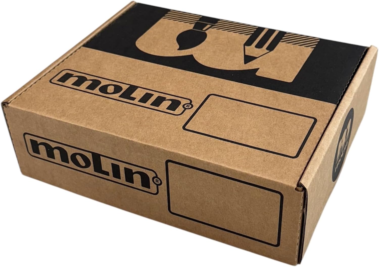 110 Pack - Molin Card Pod ID Badge Holder | Vertical and Horizontal Card Holder for Lanyard, Name Badge, Keycard, Access Card | Durable Clear ID Sleeve for Work, Office, Events & Identification