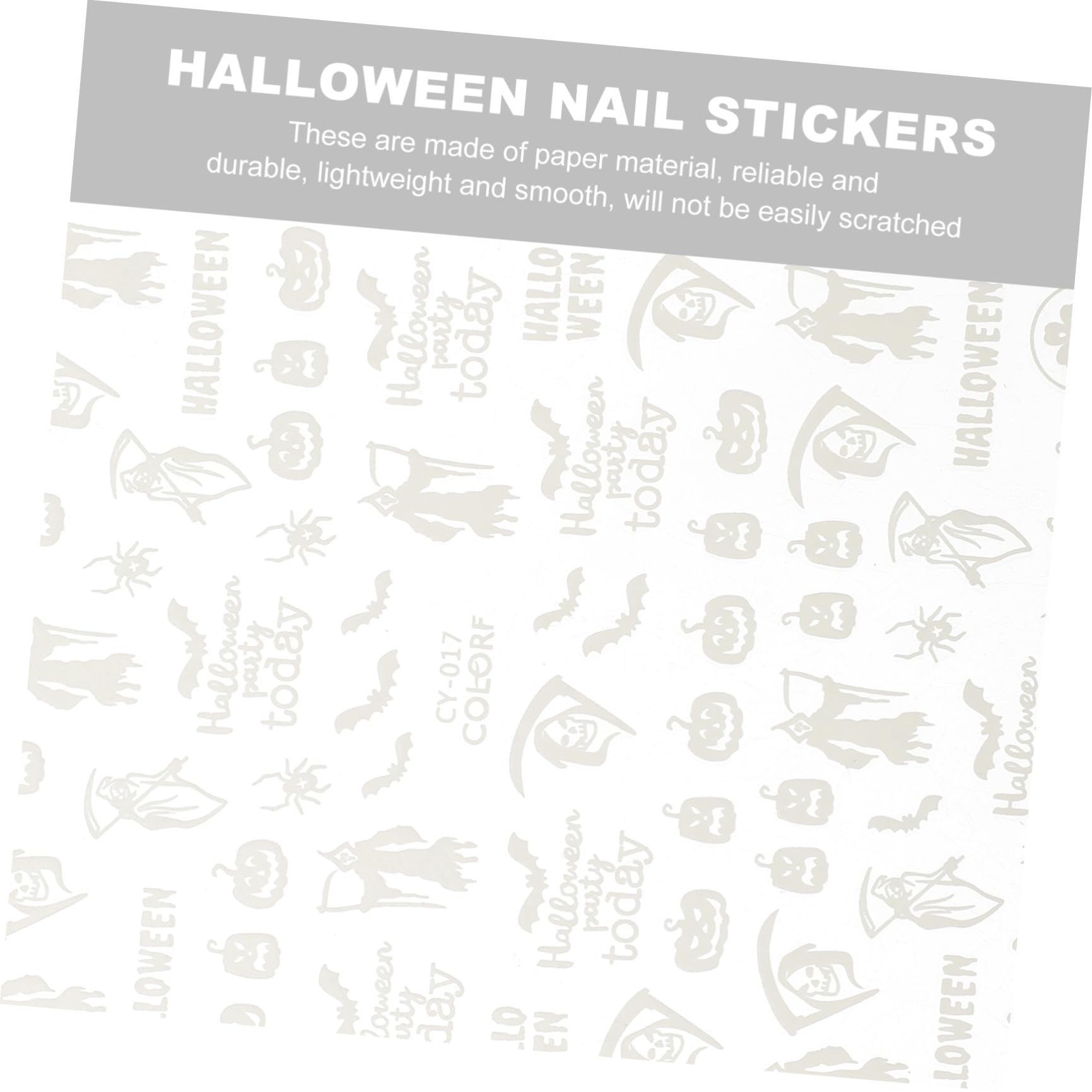 Healeved 30fogli Adesivi Per Unghie Glow in The Dark Decorazioni Per Nail Art Halloween Facili Applicare Su Unghie o Per e Speciali