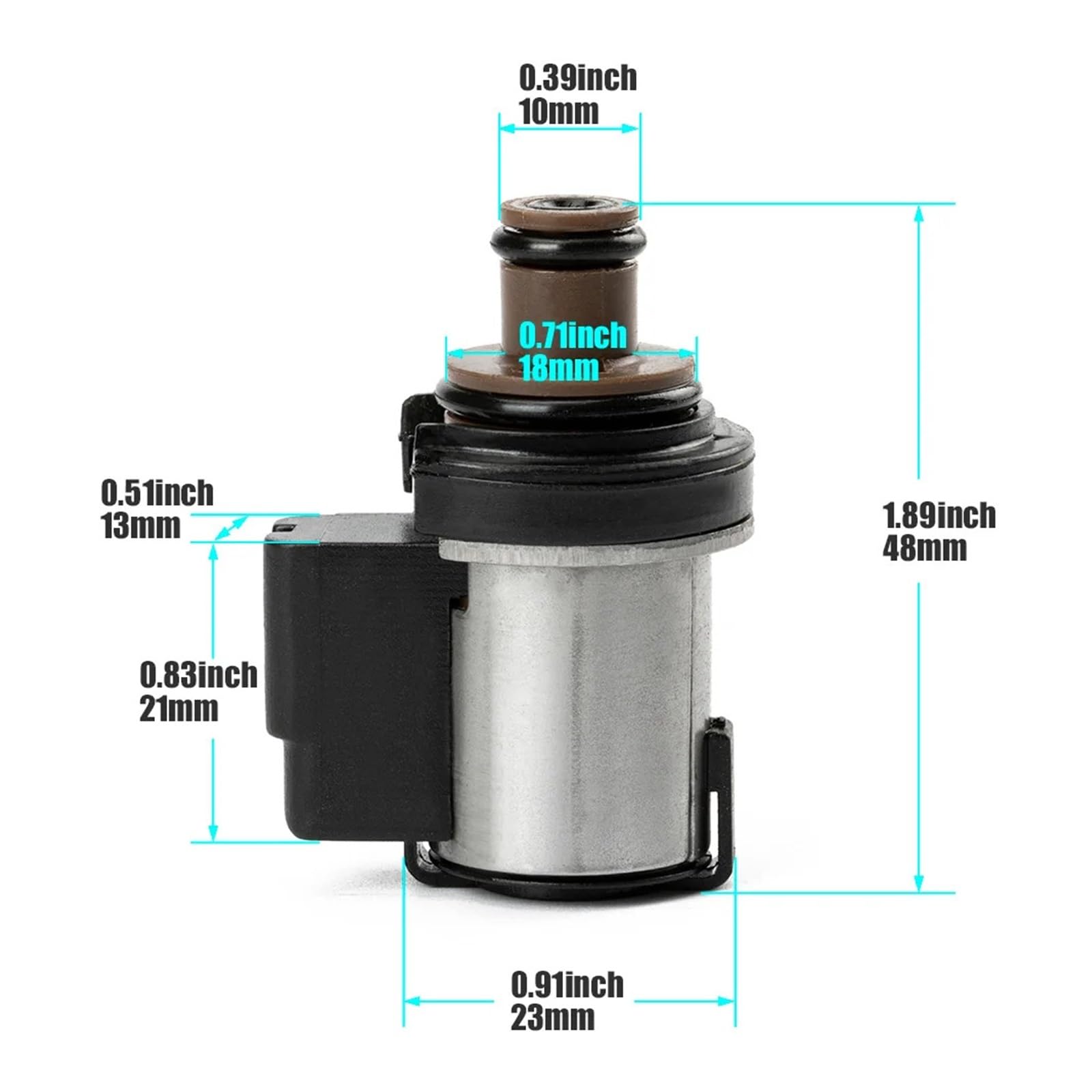 Auto Tägliche Pflege Für Subaru Crosstrek für Forester für Legacy für Impreza CVT TR580 TR690 3,2-3,7 Ohm 12,2-13,2 Ω Drehmoment Lock Up 31825AA050(Brown 12.2-13.2 ohm)