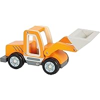 small foot Caricatore Compatto con Pala in Legno, Giocattolo con Braccio della Pala e Ruote gommate