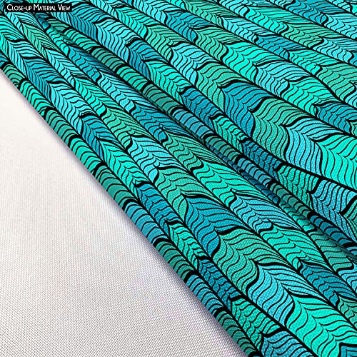 Image of ArtzFolio Blue Waves | Pouch Wrist Potli Bag | Bag for Weddings & Casual Parties