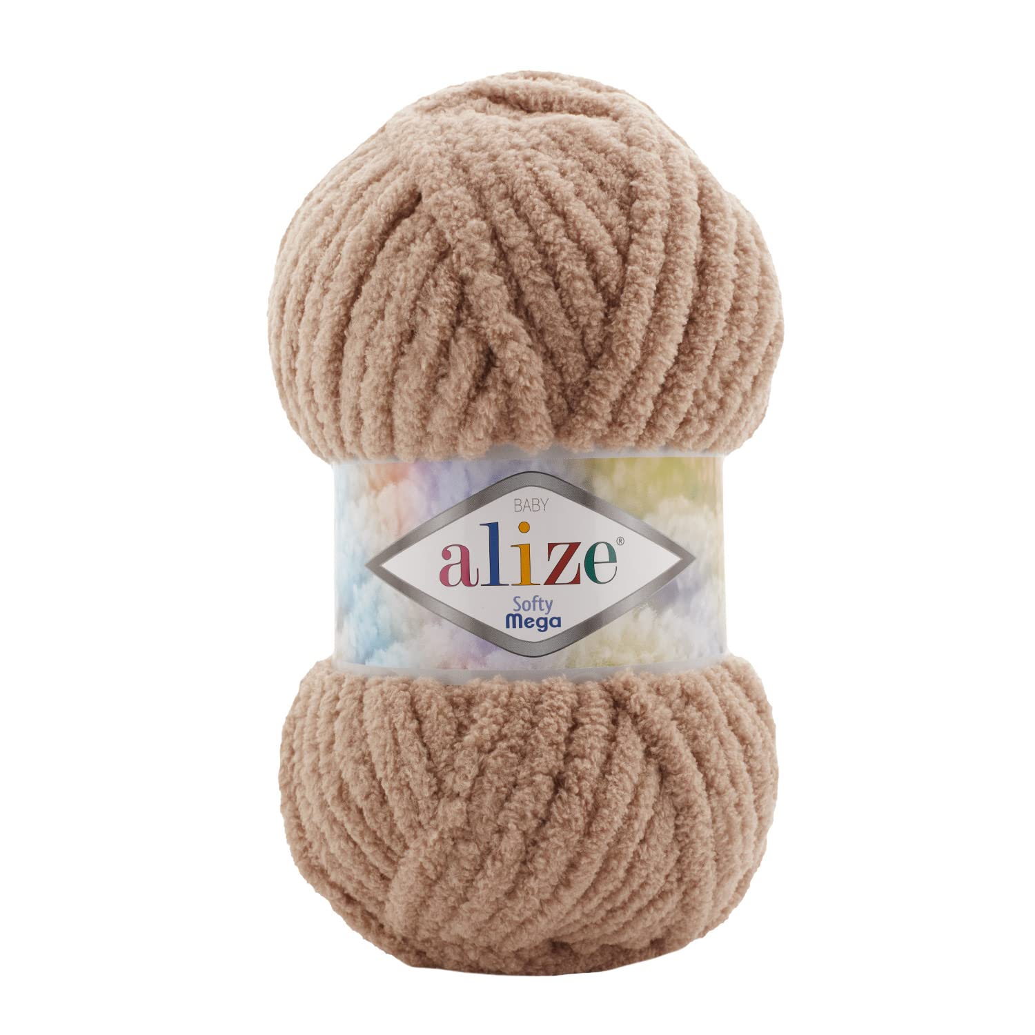 Alize Softy Mega Chunky Blanket, Scarf, Baby Knitting Crochet Yarn 100g Ball (1, 617) — image 1