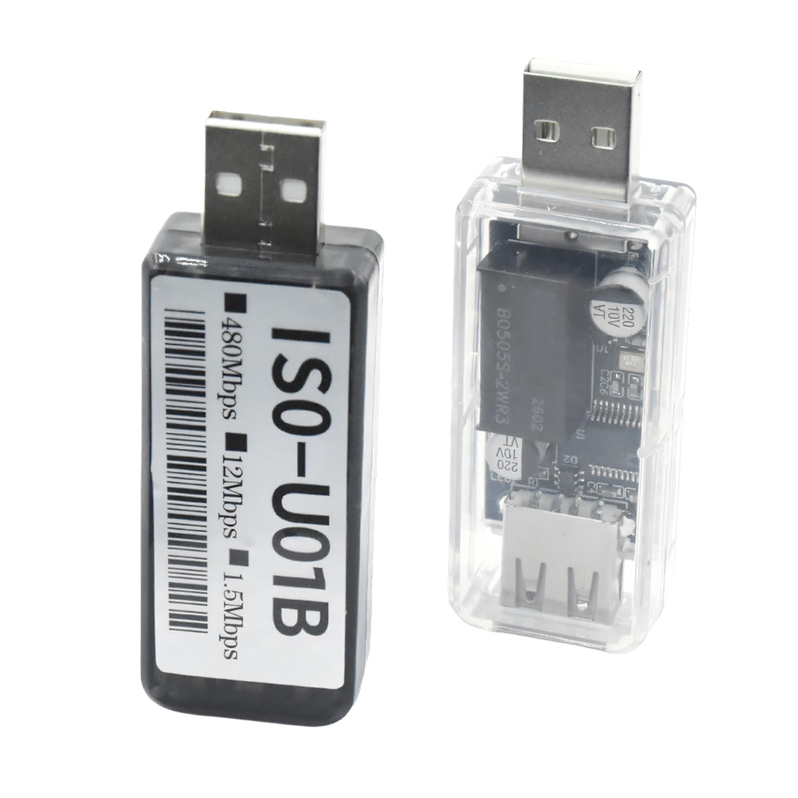 U01B Izolator USB Port Dekodowanie danych z zasilaczem 5 V sterownik mniej do dekodowania danych i wirtualnych oscyloskopów Szybka prędkość rozdzielacz USB