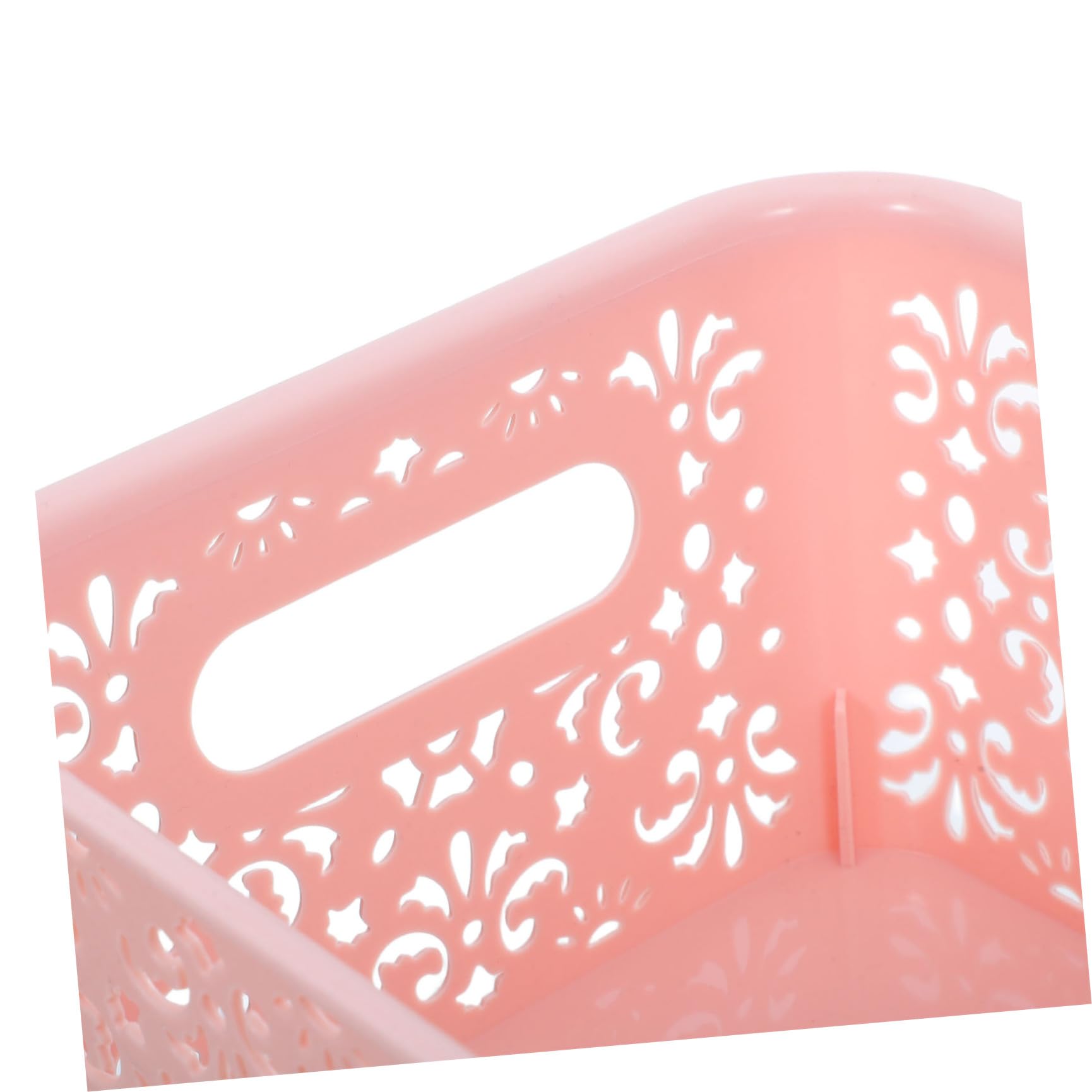 Amosfun Cesta Organizadora de Escritorio con Asas, Plástico, 8 Piezas