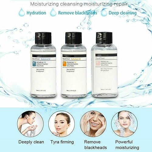Miniatura 5 de Aqua Hydra Solución Peeling Solución Facial Suero 1.7 fl oz Diluir 40 Veces Para Usar Para El Hidrógeno Facial Oxígeno Agua Belleza