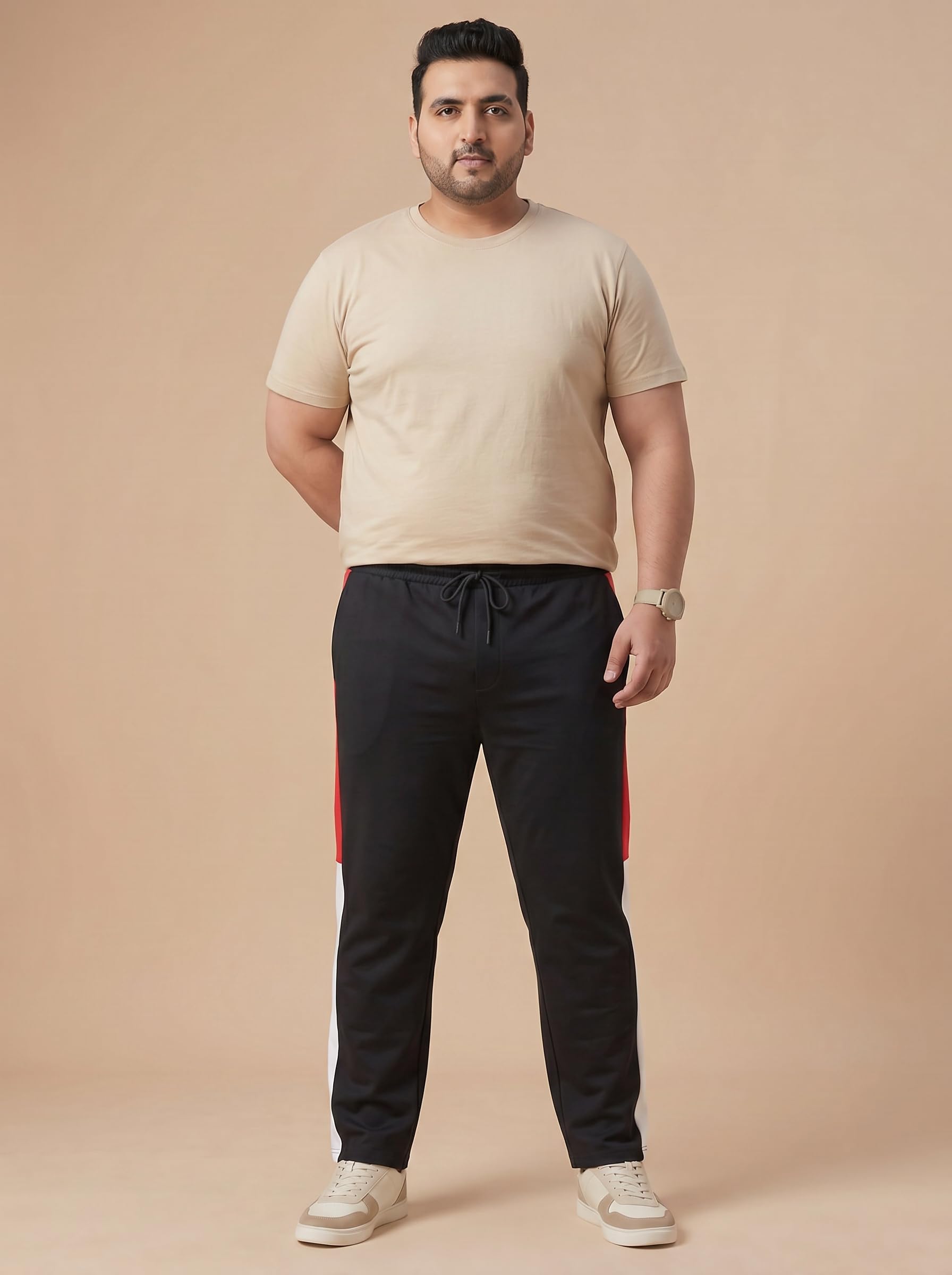 Kepa Men Summer Trackpnat Jogger PLSMENLWR07-Black_5XL 3