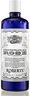 Acqua Distillata Alle Organic Rose Water, Moisturizing Skin and Soothing Skin, 300 ml