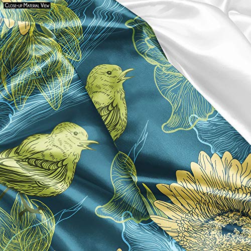 Image of ArtzFolio Handdrawn Birds | Pouch Wrist Potli Bag | Bag for Weddings & Casual Parties