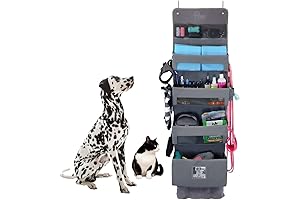 Over-the-Door Pet Supply Storage Organizer