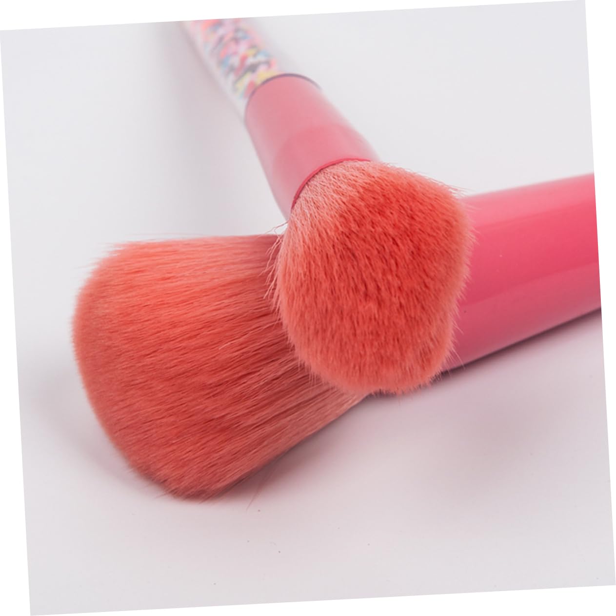 FRCOLOR 15piezas Pinceles De Maquillaje Mango De Granulado Set De Cosméticos Para Cuidado De Belleza Femenina