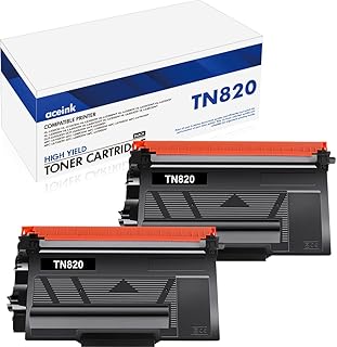 TN820 TN850 Toner Cartridge Black: Compatible Toner Cartridge Replacement for Brother TN-850 TN-820 TN 820 for MFC-L5900DW HL-L6200DW MFC-L5700DW MFC L5900DW HL-L5100DN MFC-L5850DW Printer (2-Pack)
