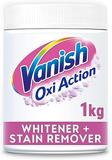 Fabric Stain Remover, Oxi Action Powder Crystal Whites, 1 kg
