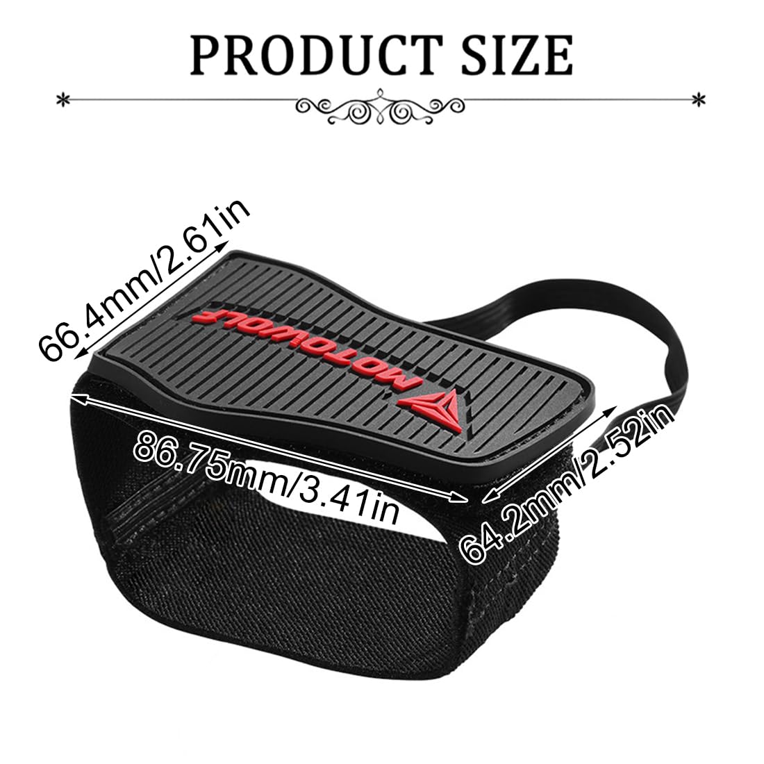 Protezione Scarpe Moto Leva Cambio Copriscarpe Motociclo Quad ATV