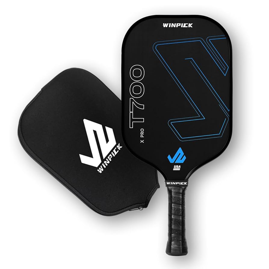 WINPICK T700 Raw Carbon Fiber Pickleball Paddle