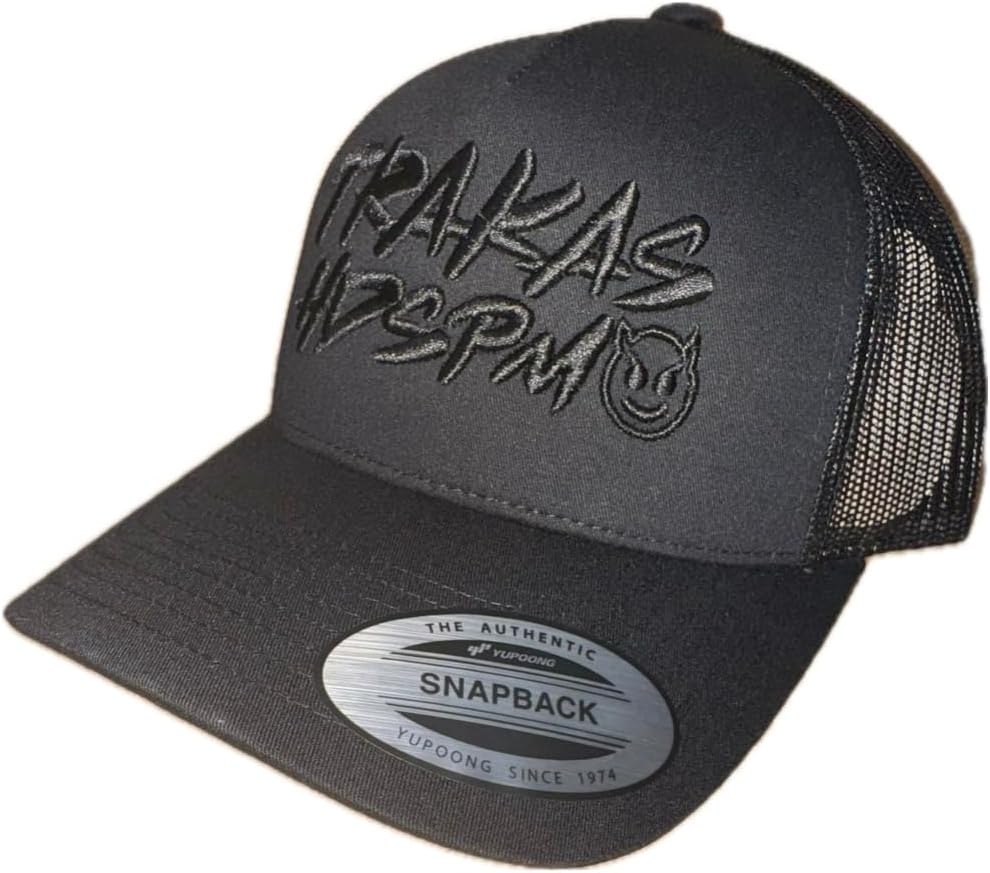 Trakas HDSPM Black Trucker Baseball Cap - Image 4