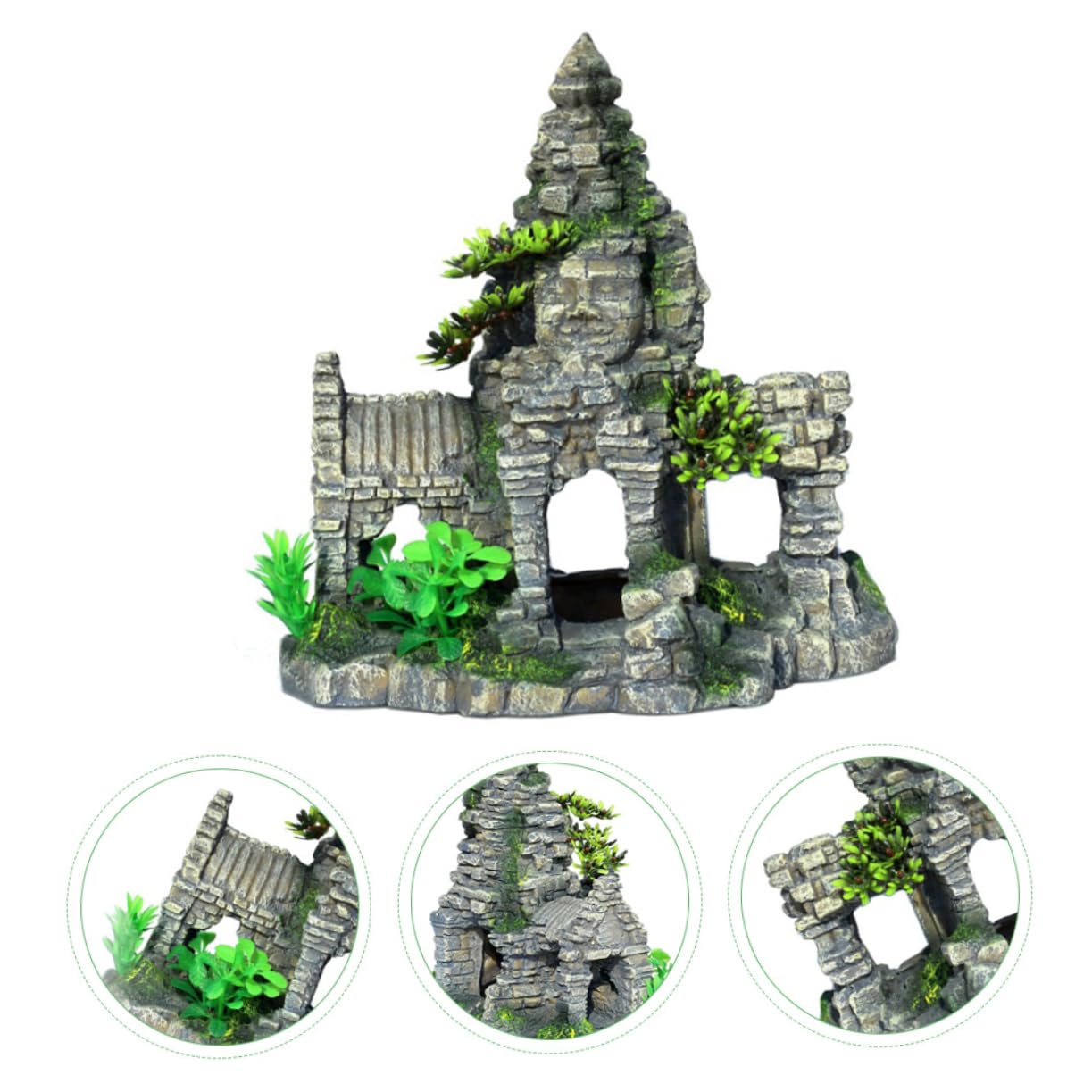 Ciieeo Grotte Aquarium Décoration Ornement De Bouddha Abri pour Poissons Et Crevettes Nid Élevage Forme Unique Eau Douce