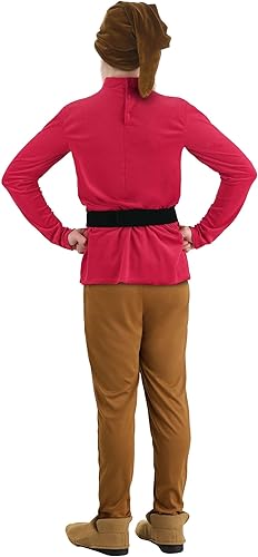 Miniatura 8 de Disney - Disfraz de enano gruñón blanco nieve para adultos, disfraz de siete enanos para Halloween, accesorios de enanos gruñones