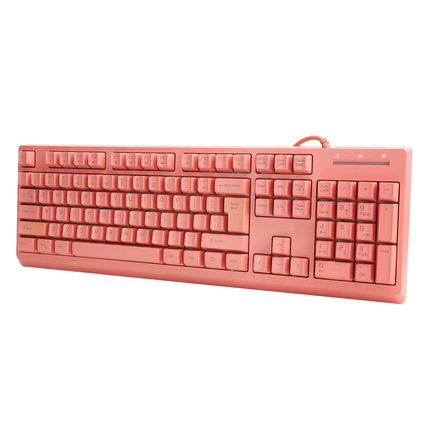 Yosoo Health Gear 104 Klawisze Przewodowa Klawiatura, RGB Podświetlana