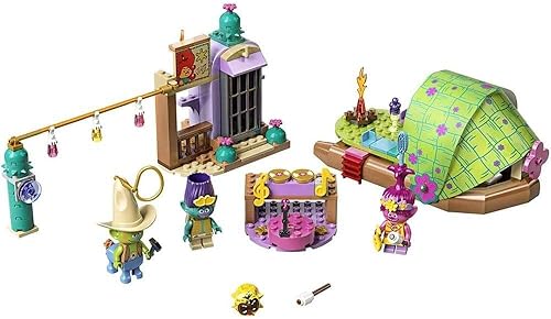 Miniatura 4 de LEGO Trolls World Tour Lonesome Flats Raft Adventure 41253 Kit de construcción para niños, gran regalo para niños creativos, nuevo 2020 (159 piezas)