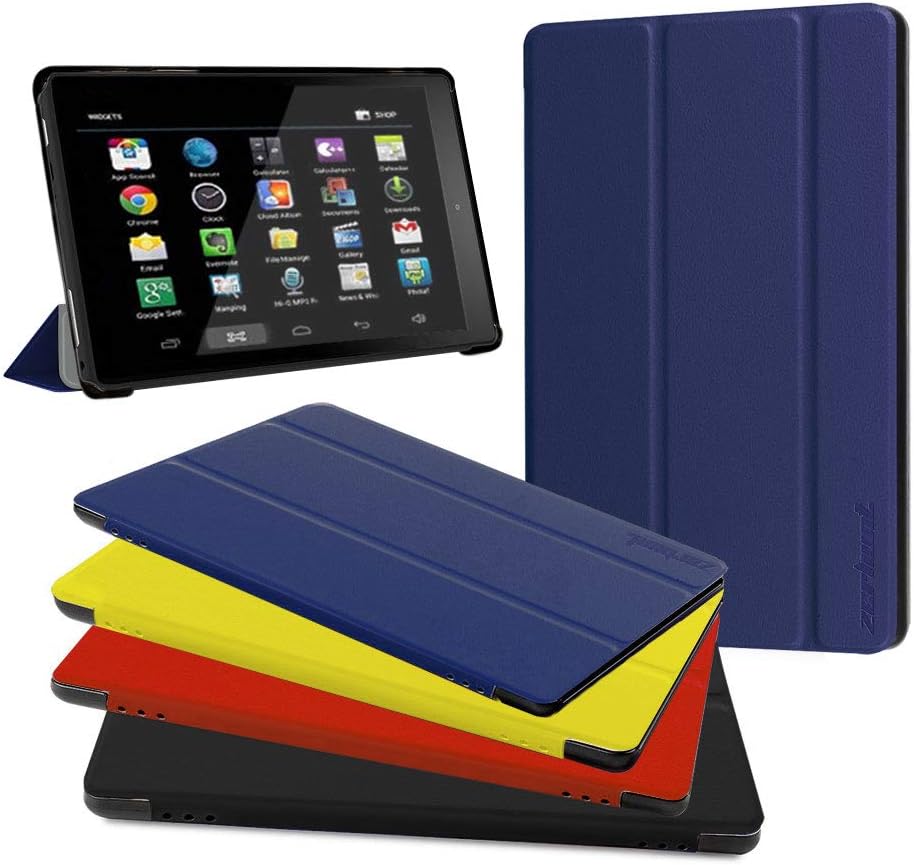 Fire HD 10 Case - Zerhunt Ultra Light Slim Fit Protective Cover with Auto Wake/Sleep For Fire HD 10 Tablet 10.1 Inch (7th Generation and 9th Generation, 2017 and 2019 Release) Blue