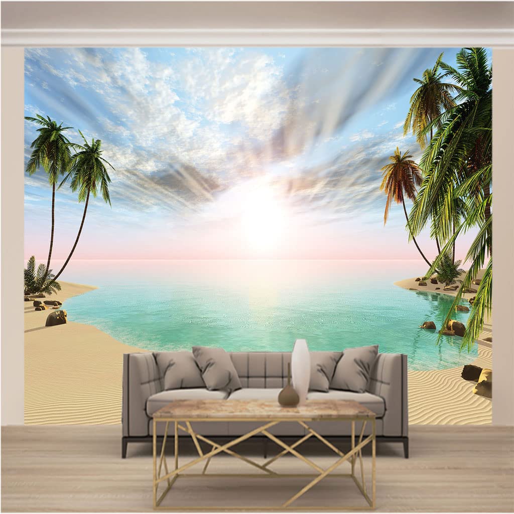 Papier Peint Intissé 3D Trompe l'Oeil Grand Format Facile à Poser