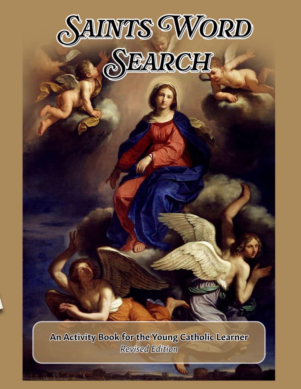 Saints Word Search: An Activity Book for the Young Catholic Learner—Revised Edition