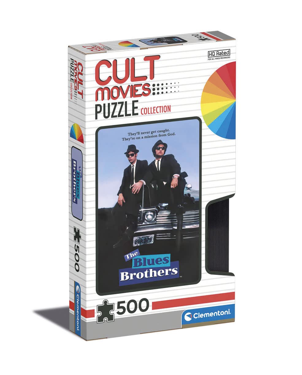 Amazon.com: Clementoni - 35109 - Cult Movies Puzzle - Blues