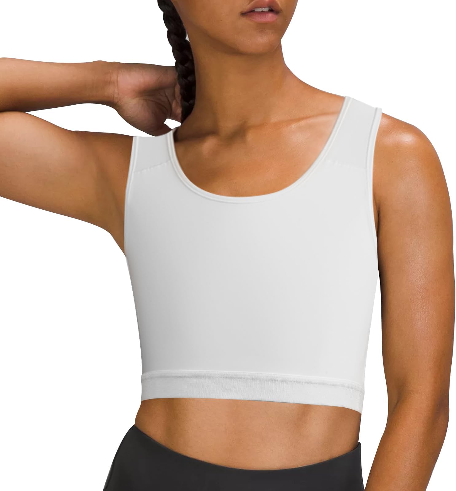 XUJI Transgender Chest Binder FTM Binder Trans Half Breast Binder Tank Top