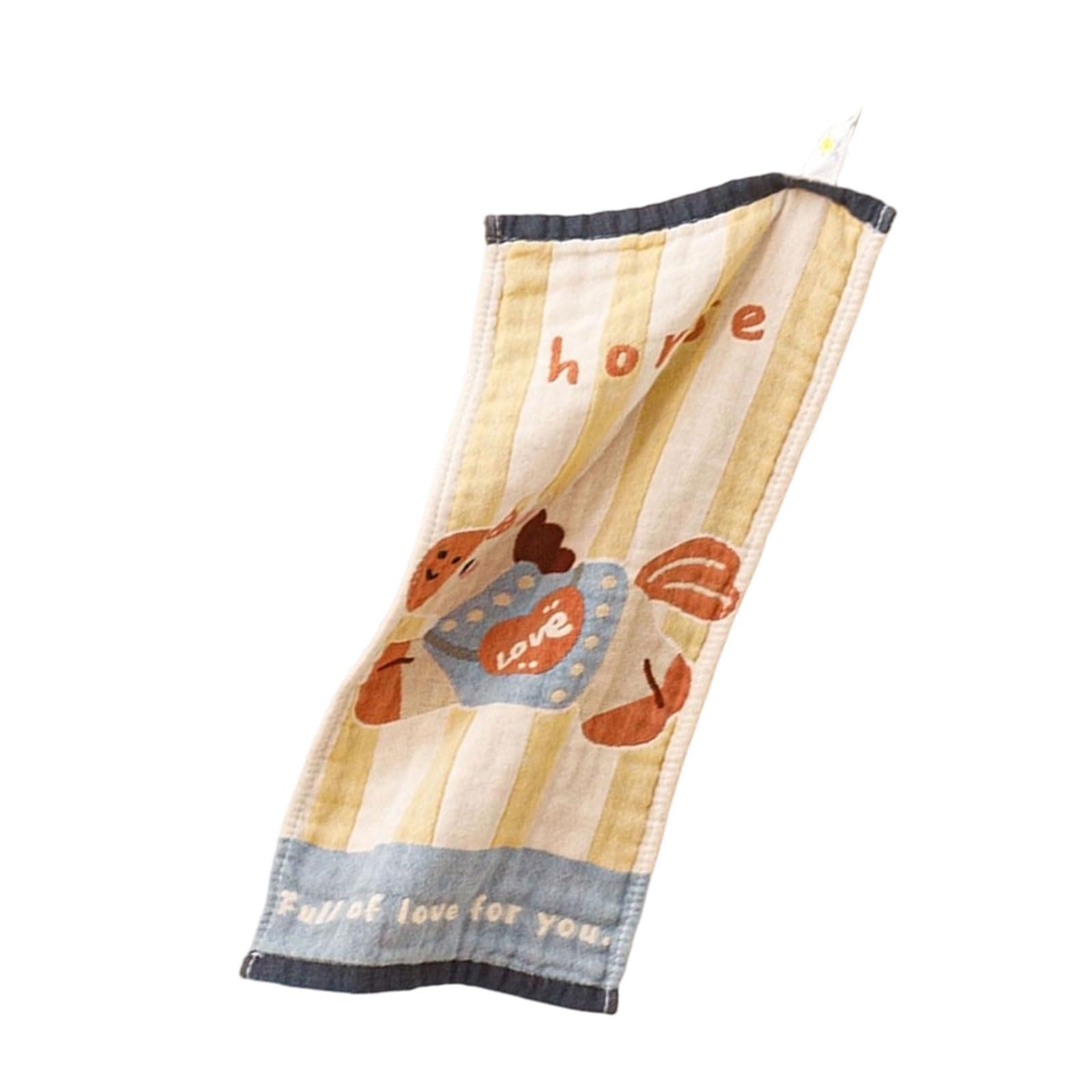 ZEPFJHE Horse Pattern Cotton Gauze Baby Washcloth Breathable Burp Towel Quick Dry Handkerchief for Infants Newborns Bathing Quick Dry Child Hand Towel