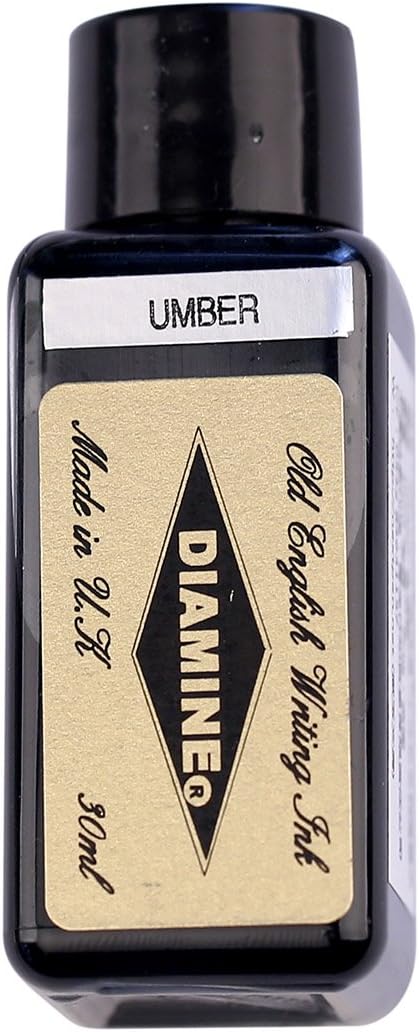Diamine 30 ml Bottle Fountain Pen Ink, Umber