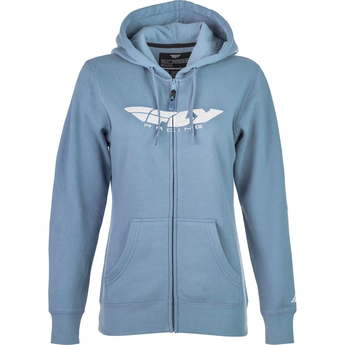 Fly Racing 358-0063M Women's Fly Corporate Zip Up Light Blue Md