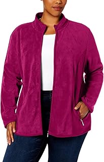 karen scott sport fleece jacket