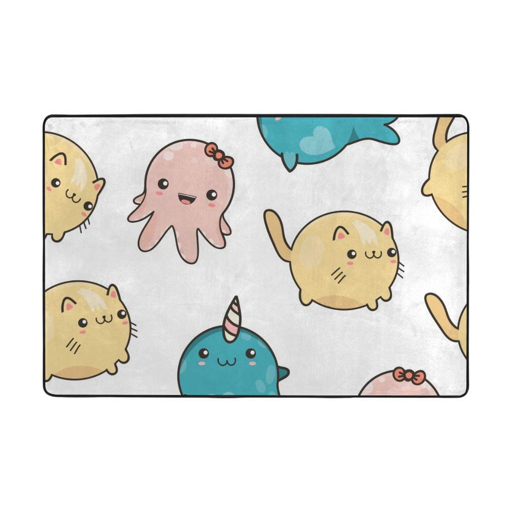 Tapis de sol drôles animaux pour égayer le salon et la chambre